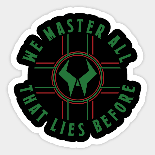 Dr. Doom, Eternal Ruler of Latveria! Sticker by tsengaus